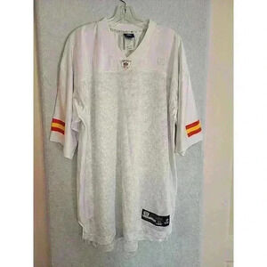 Kansas City Chiefs On Field NFL Player's Jersey White‎ Reebok Size X Large
